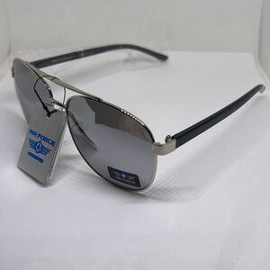 Aviator Mens Mirrored Air Force Sunglasses